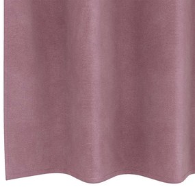 vidaXL Κουρτίνες με κουρτίνες 2 pcs Σκούρο Ροζ 140 x 140 cm Βελούδο