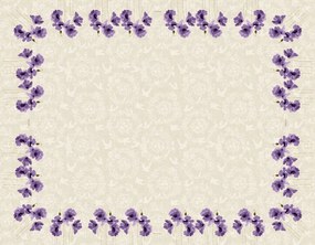 Τραπεζομάντηλο 11 Purple 145X220 - Saint Clair