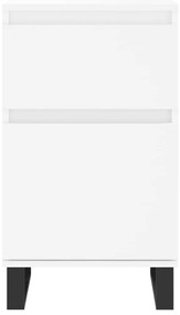 vidaXL Ντουλάπια 2 τεμ. Λευκά 40 x 35 x 70 εκ. από Επεξεργασμένο Ξύλο