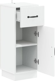 vidaXL Ντουλάπι Αποθήκευσης Μπάνιου HOORN Λευκό 30 x 31 x 77 εκ.
