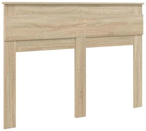 vidaXL Κεφαλάρι με κεφαλάρι Δρύς Sonoma 160 cm Επεξεργασμένο ξύλο