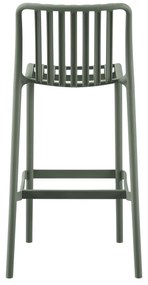 Σκάμπο Bar Πολυπροπυλενίου Convee Dark Olive 38,5x49,5x102Υεκ.