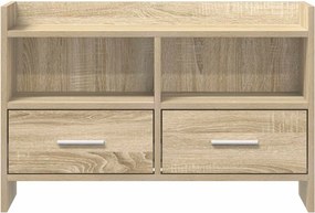 vidaXL Ντουλάπι TV 71,5 x 33 x 47 εκ. Sonoma Δρυς Επεξεργασμένο Ξύλο