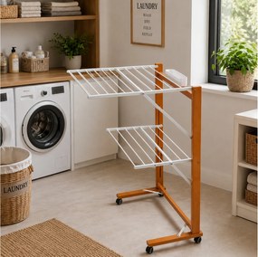 ΑΠΛΏΣΤΡΕΣ DRYING RACK COLIBRI 11 METERS CHERRY WOOD ARIT  69
