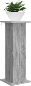 vidaXL Βάση φυτών 2 τμχ. Γκρι Sonoma 30,5 x 30 x 80,5 εκ