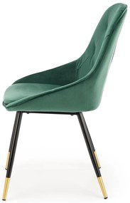 K437 chair color: dark green DIOMMI V-CH-K/437-KR-C.ZIELONY