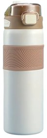 Φορητό παγούρι-θερμός CF8235600ml Λευκό/Καφέ