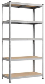 Μεταλλική Ραφιέρα Δαπέδου 5 Θέσεων (100x50x200) Songmics GLR050E01