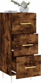 vidaXL Ντουλάπι Καπνιστή Δρυς 34,5 x 34 x 90 εκ. Επεξεργασμένο Ξύλο