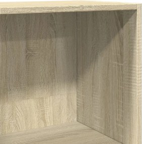 vidaXL Βιβλιοθήκη Sonoma Δρυς 40x30x189 εκ. από Επεξεργασμένο Ξύλο