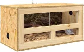 vidaXL Terrarium Καφέ 60 x 30 x 30 cm OSB