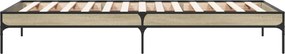 vidaXL Σκελετός Κρεβατιού Sonoma Δρυς 80 x 200 cm Επεξεργασμένο Ξύλο