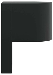 vidaXL Εξωτερικά Φωτιστικά Τοίχου 2 pcs Μαύρο 12 x 7 x 15 εκ.