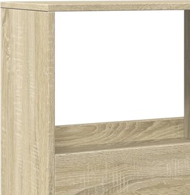 vidaXL Βιβλιοθήκη Sonoma Δρυς 100x33x155,5 εκ. από Επεξεργασμένο Ξύλο