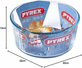 Φόρμα για τα Γλυκά Pyrex Διαφανές