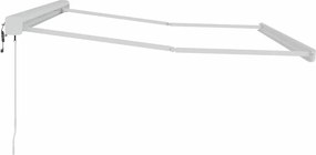 vidaXL Σκελετός Τέντας Λευκό 350 x 250 εκ Αλουμίνιο