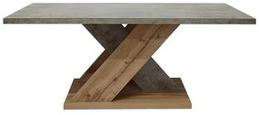Τραπέζι σαλονιού Solange  σε γκρι-sonoma απόχρωση 110x55x47.5εκ