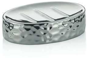 Σαπουνοθήκη Sterling 23780 12,5x8,5x3cm Silver Kela Ceramic