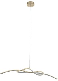 Φωτιστικό Οροφής Led 97938 Gold - White Novafeltria Eglo Aluminium