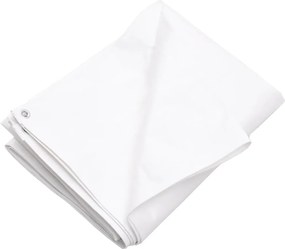 vidaXL Μουσαμάς Λευκός 260 γρ./μ.² 6x6 μ. από HDPE