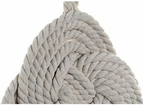 Διακόσμηση τοίχων DKD Home Decor Σχοινί Πλεγμένο Boho