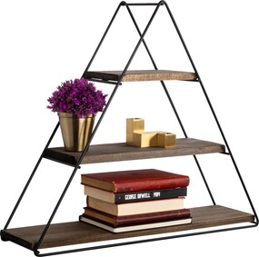 Wall Shelf Hyacinth Black
Walnut