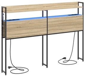 vidaXL Κεφαλάρι Αποθήκης Sonoma Oak 120 cm Επεξεργασμένο ξύλο