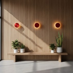 Wall Lamp Aura - 15520 - M - K Red