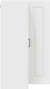 vidaXL Πάνελ πλυντηρίου πιάτων Kalmar Λευκό 57 x 57 x 100 εκ.