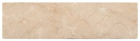 vidaXL Νιπτήρας Γυαλιστερό Κρεμ 45 x 30 x 12 εκ. Μαρμάρινος