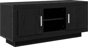 vidaXL Ντουλάπι TV 102 x 35 x 45 εκ. Μαύρη Οξυά Επεξεργασμένο Ξύλο