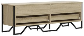 vidaXL Έπιπλο Τηλεόρασης Sonoma Δρυς 122x34x41 εκ. Επεξεργασμένο Ξύλο