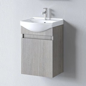 Bathroom Βench with Sink SIENA 45 Harmony 46.5x37.5x60 εκ.