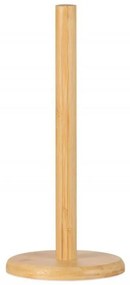 Βάση Για Χαρτί Κουζίνας Bamboo AH-MS72077 14x33cm Natural Andrea House Bamboo