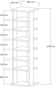 Shoe Cabinet Ayka - White White