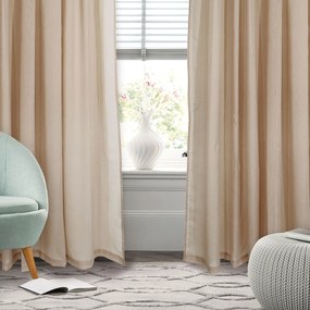 Κουρτίνα Με Τρέσα Polyester 300x270εκ. Curtain Line 2197 Das Home