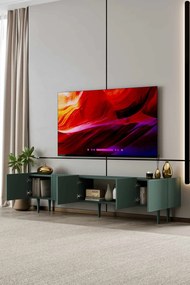 Έπιπλο Τηλεόρασης Πράσινο CLOSOO 200x29x20