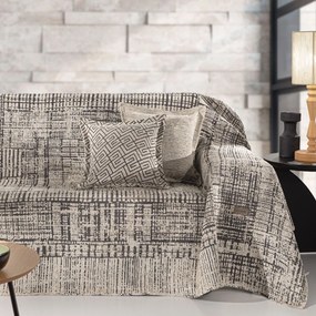 Ριχτάρι Melbourne Natural Guy Laroche Πολυθρόνα 180x150cm Cotton-Acrylic