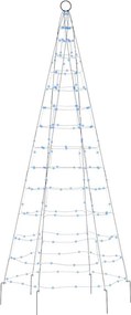 vidaXL Χριστουγεννιάτικο δέντρο LED 200 LED Μπλε 180 εκ.