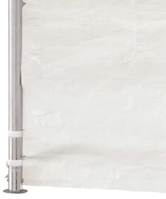 vidaXL Κιόσκι με Τέντα Λευκό 5,88 x 2,23 x 3,75 μ. από Πολυαιθυλένιο