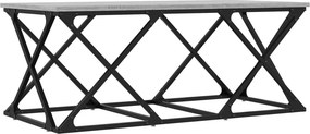vidaXL Τραπεζάκι Σαλονιού Γκρι Sonoma 100x49x40 εκ.