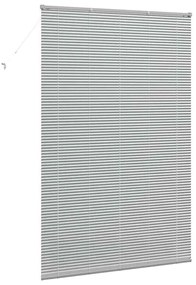 vidaXL Ρολό Παραθύρου με κουρτίνες Ασημί Αλουμίνιο