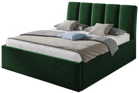 Επενδυμένο κρεβάτι Sensi-Prasino-160 x 200