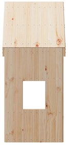 vidaXL Οροφή Κρεβατιού Παιδική 60x99x139,5 εκ. από Μασίφ Ξύλο Πεύκου