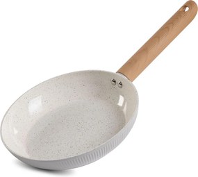 Τηγάνι Κεραμικό Αντικολλητικό 20cm CERAMIC Lamart LT1314 Λευκό