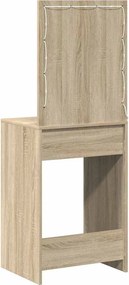 vidaXL Τραπέζι περιποίησης Δρύς Sonoma 50 x 41 x 135 εκ