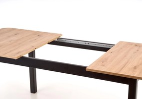 FLORIAN table artisan oak/black DIOMMI V-PL-FLORIAN-ST-ARTISAN/CZARNY