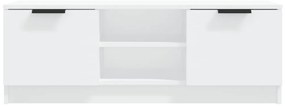 vidaXL Έπιπλο Τηλεόρασης Λευκό 102x35x36,5 εκ. Επεξεργασμένο Ξύλο