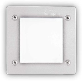 Φωτιστικό Τοίχου Χωνευτό Avenue Square 096575 11,5x11,5cm GX53 max 10W White Ideal Lux