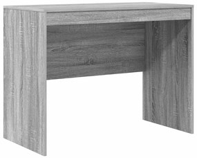 vidaXL Γραφείο με αποθηκευτικό χώρο με συρτάρι 2 pcs Γκρι sonoma
